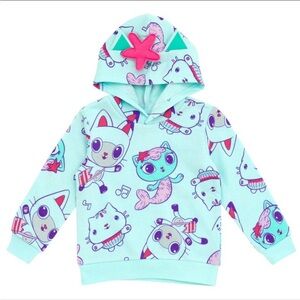 Dreamworks, Gabby’s Dollhouse Print Hoodie - Blue